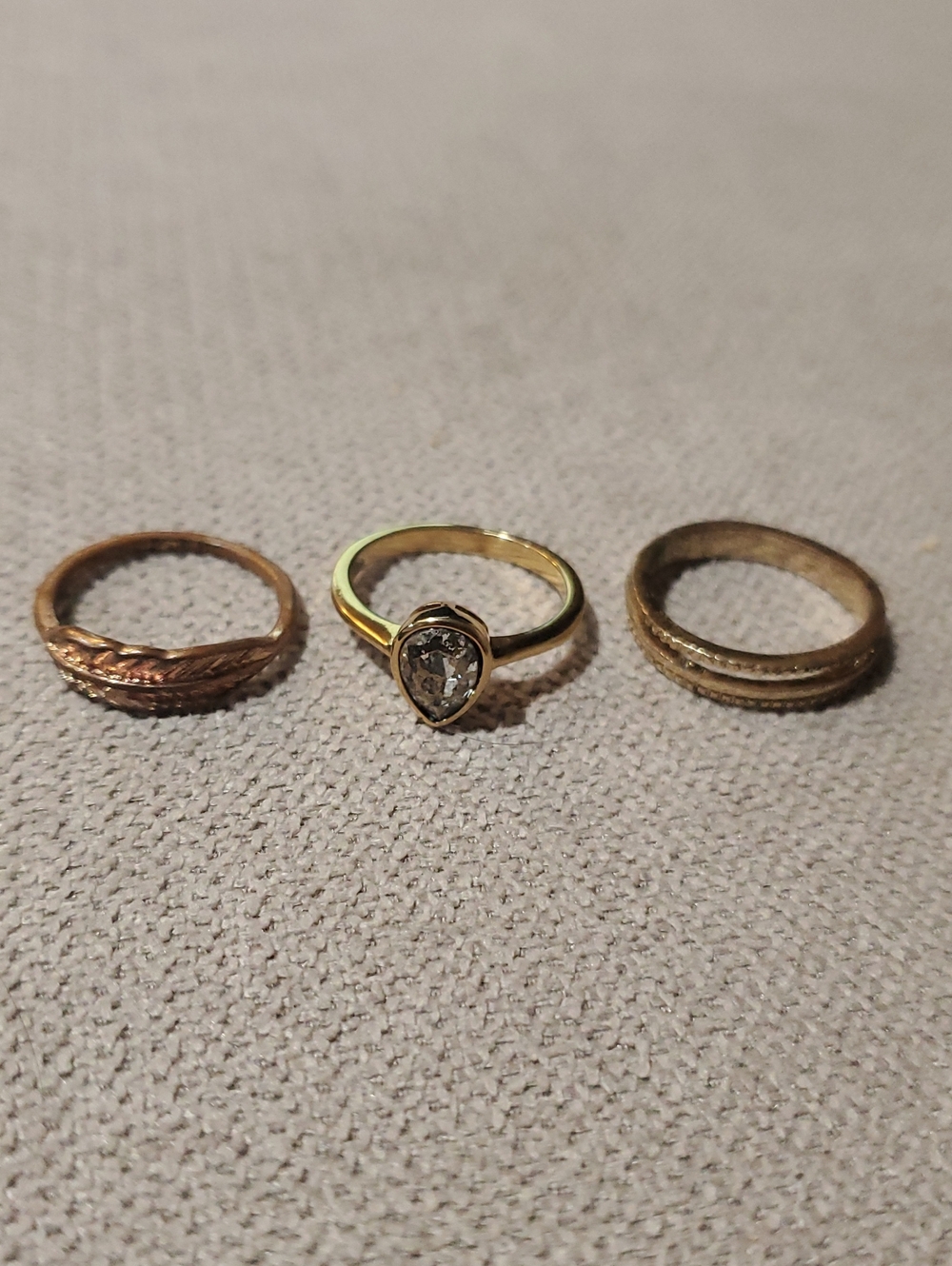 Gold-Tone Stackable Ring Bundle